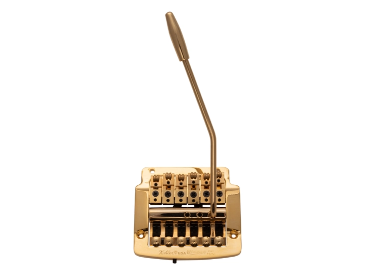 Kahler 7300 - Hybrid Flat Mount Guitar Tremolo - Gold 