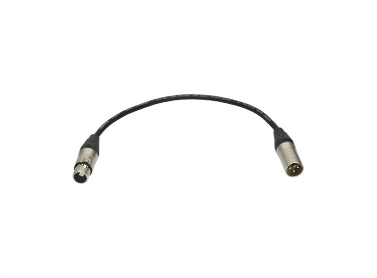 Klotz DMX adapter kabel XLR 5p F til XLR 3p M 25cm