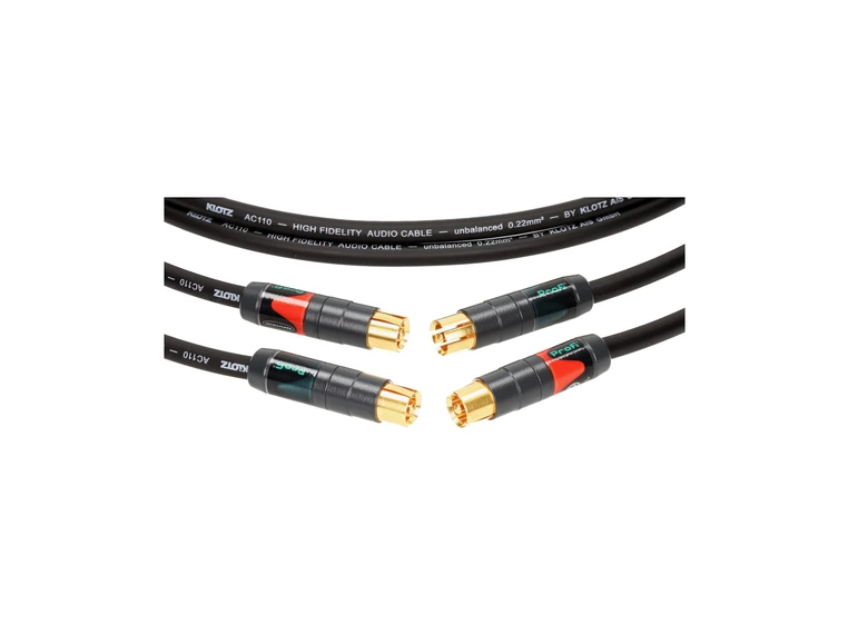 Klotz High End Audiophile 2xphono - 2xphono 0,6m 
