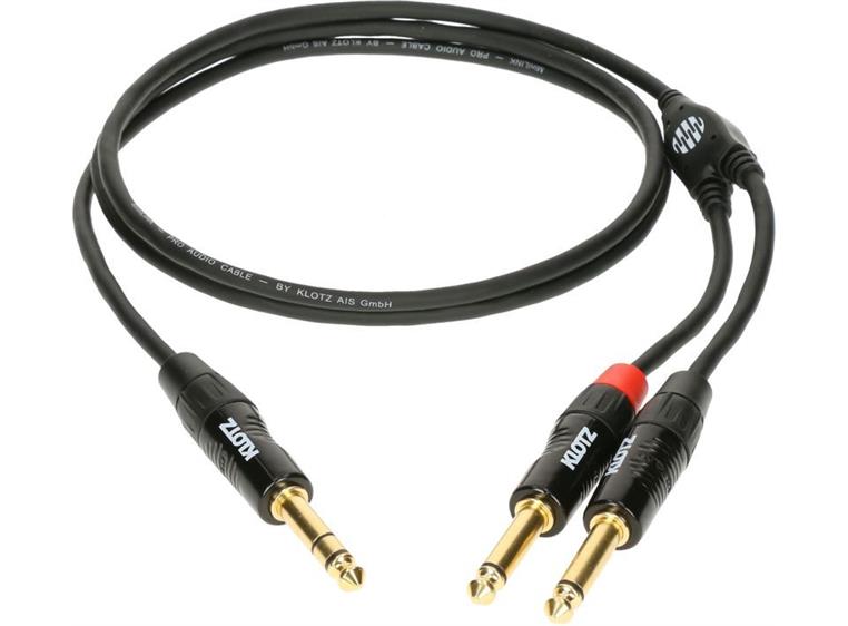 Klotz KY1 MiniLink Pro insert cable Jack-2 x jack 90cm