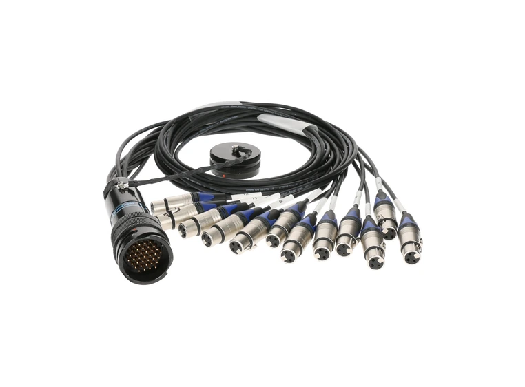 Klotz  AVKM12XF 37P han- 12x XLR hun, 1,2m 