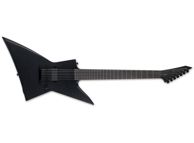 LTD EX-7 Baritone Black Metal Black Satin