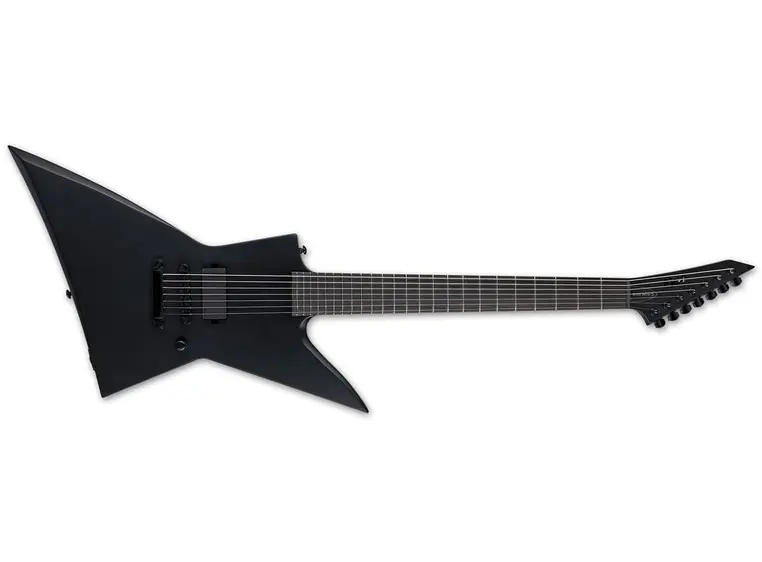 LTD EX-7 Baritone Black Metal Black Satin 