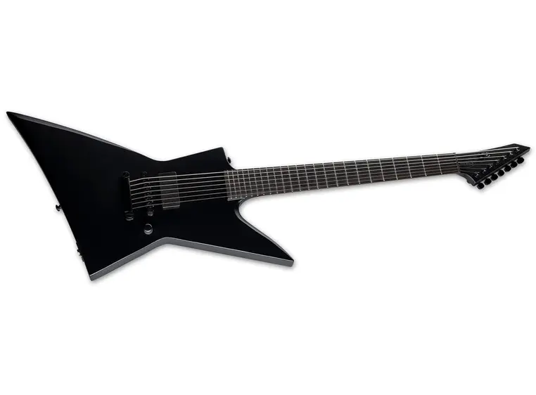 LTD EX-7 Baritone Black Metal Black Satin 