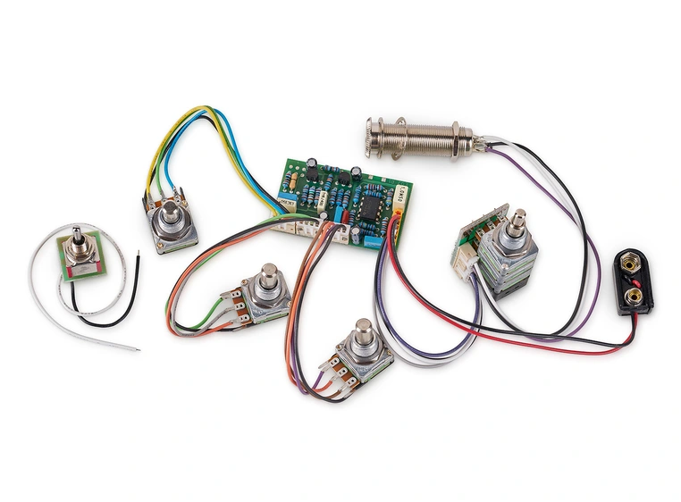 MEC 60055 - Warwick Streamer FNA Jazzman 3-Way Electronics w/ Toggle Switch 