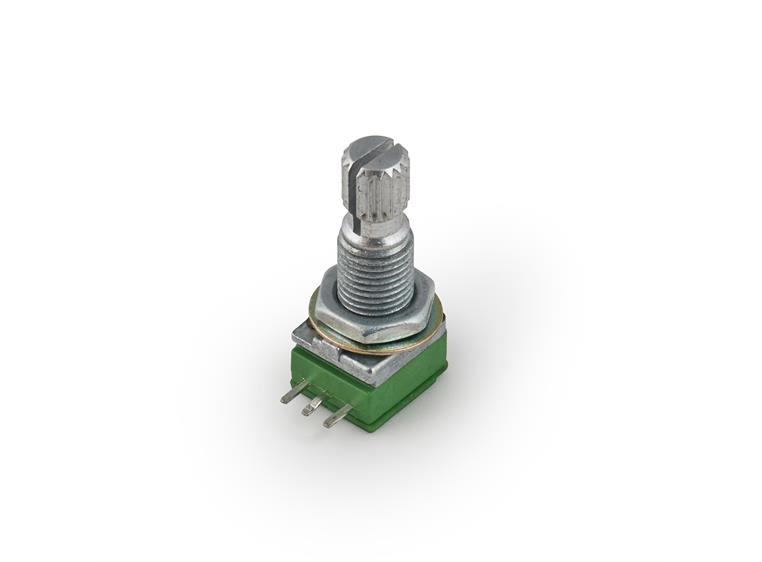 MEC Mono Mini Potentiometer B250K, Split Shaft