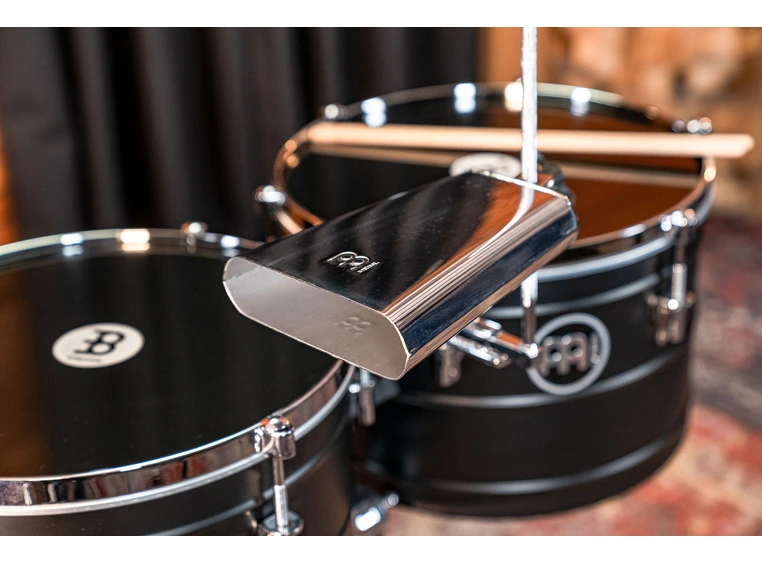 Meinl 7 1/2" Salsa Timbales Cowbell Chrome Finish, STB750-CH 