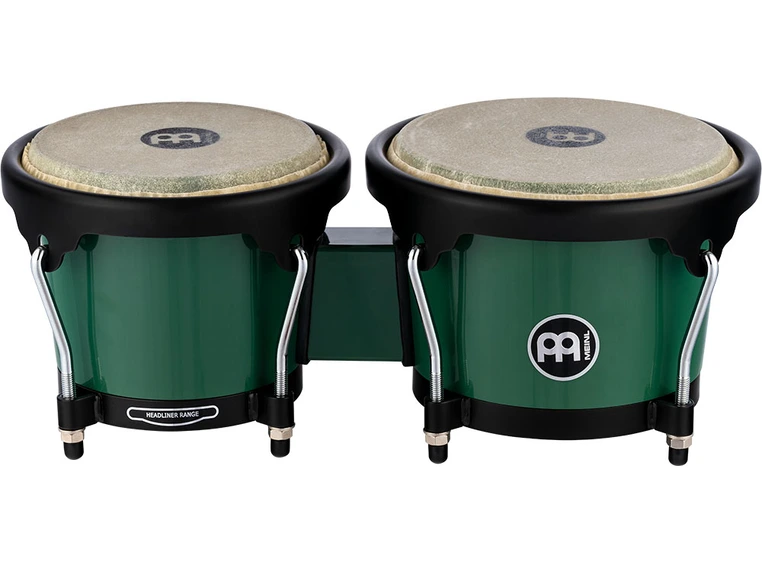 Meinl Bongo, Journey Series ABS 6½ + 7½, Forest Green, HB50FG 