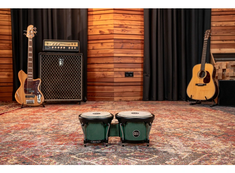 Meinl Bongo, Journey Series ABS 6½ + 7½, Forest Green, HB50FG 