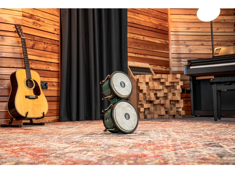 Meinl Bongo, Journey Series ABS 6½ + 7½, Forest Green, HB50FG 