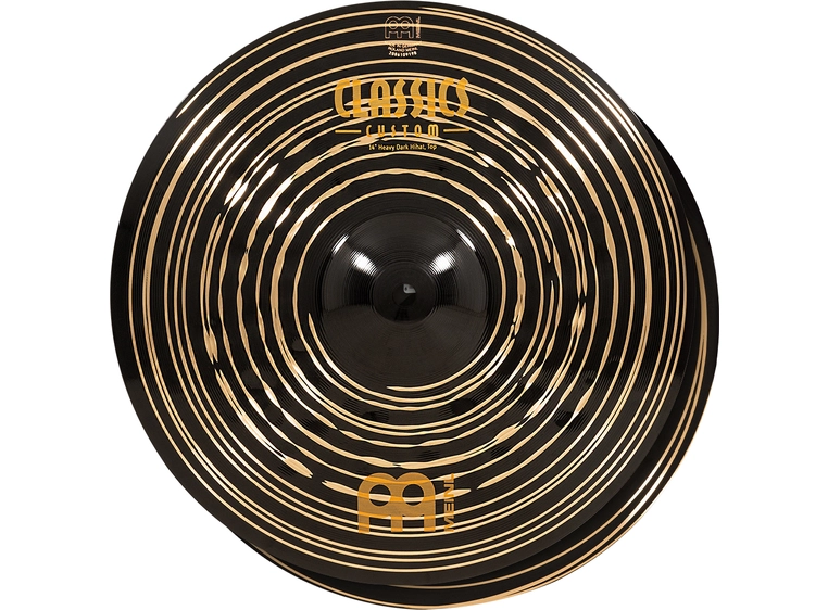 Meinl Cymbals CC14HDAH Classics Custom 14 Heavy Dark Hi-hat 