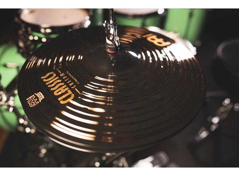 Meinl Cymbals CC14HDAH Classics Custom 14 Heavy Dark Hi-hat 