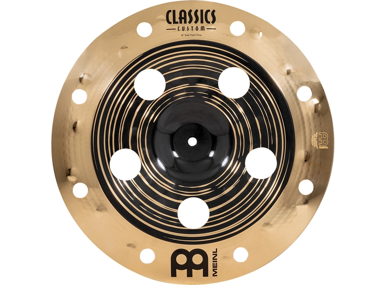 Meinl Cymbals CC16DUTRCH Meinl 16 Classics Custom Dual Trash China" 