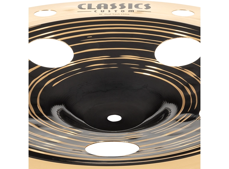 Meinl Cymbals CC16DUTRCH Meinl 16 Classics Custom Dual Trash China" 