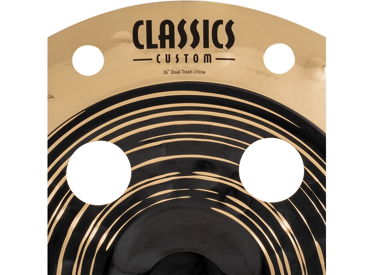 Meinl Cymbals CC16DUTRCH Meinl 16 Classics Custom Dual Trash China" 