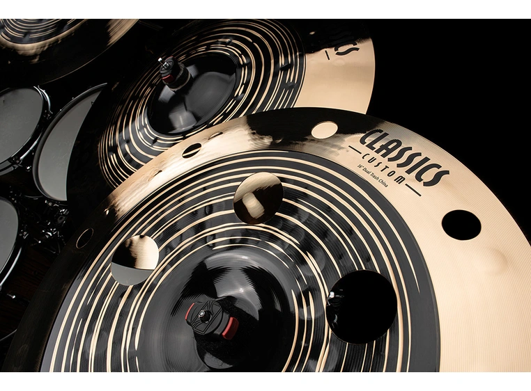 Meinl Cymbals CC16DUTRCH Meinl 16 Classics Custom Dual Trash China" 