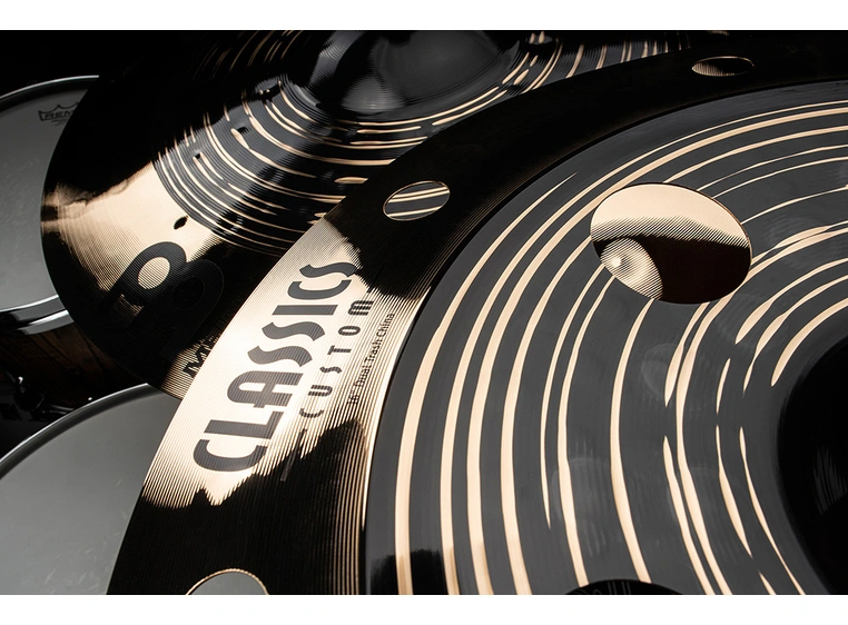 Meinl Cymbals CC16DUTRCH Meinl 16 Classics Custom Dual Trash China" 