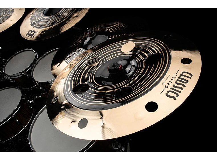 Meinl Cymbals CC16DUTRCH Meinl 16 Classics Custom Dual Trash China" 