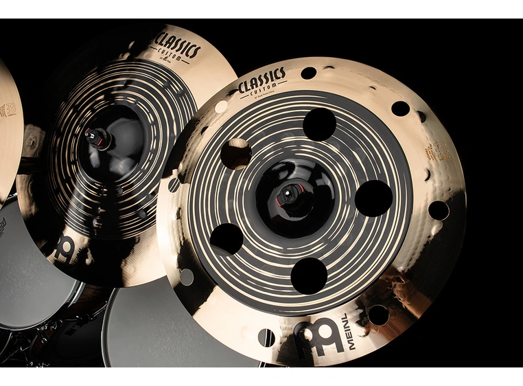 Meinl Cymbals CC16DUTRCH Meinl 16 Classics Custom Dual Trash China" 