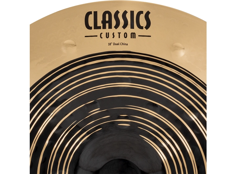 Meinl Cymbals CC18DUCH Meinl 18 Classics Custom Dual China" 
