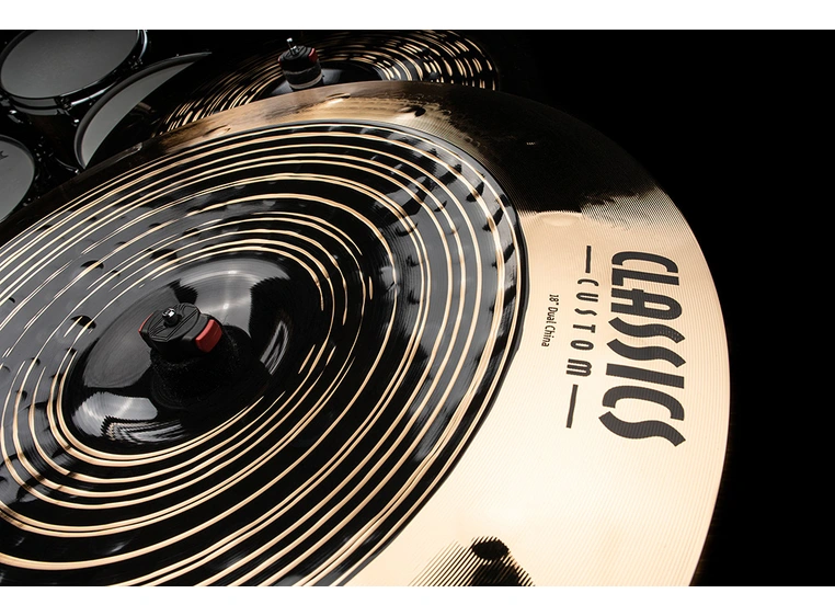 Meinl Cymbals CC18DUCH Meinl 18 Classics Custom Dual China" 