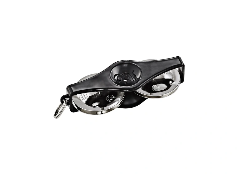 Meinl KRT-BK Meinl Tambourine Key Ring Black 