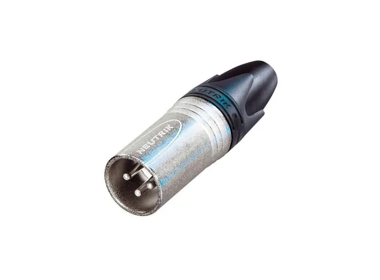 Neutrik NC3MXX-HA XLR plugg 3P Han Nikkel B-crimp 