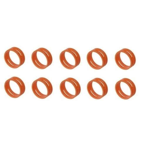 Neutrik orange ring XX-plugg Pose med 10 stk