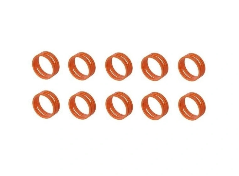 Neutrik orange ring XX-plugg Pose med 10 stk 