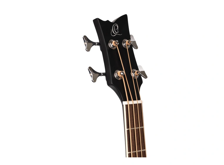 Ortega D7E-SBK-4 4-strängad Ak. bass Med mik., Non cutaway, Satin Black 