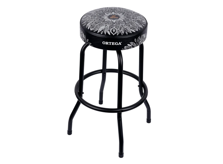 Ortega OBS30-WHKC Bar Stool 30" White Kaleidoscope 