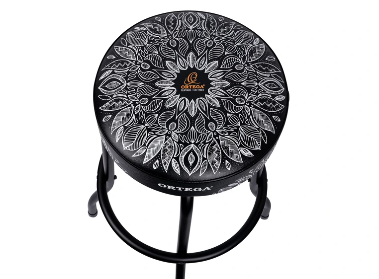 Ortega OBS30-WHKC Bar Stool 30" White Kaleidoscope 