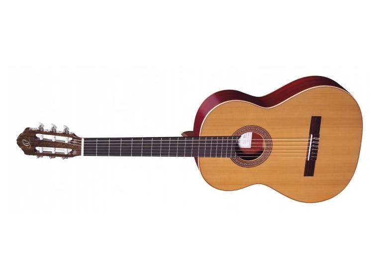 Ortega R200L Klassisk gitar 4/4 Størrelse, Lefthand