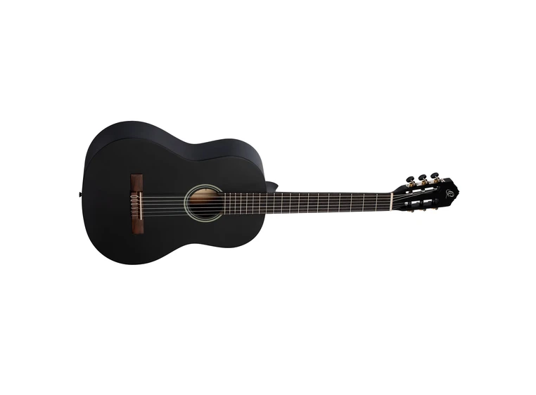 Ortega RST5MBK Klassisk gitar 4/4 Size, Black Satin finish 