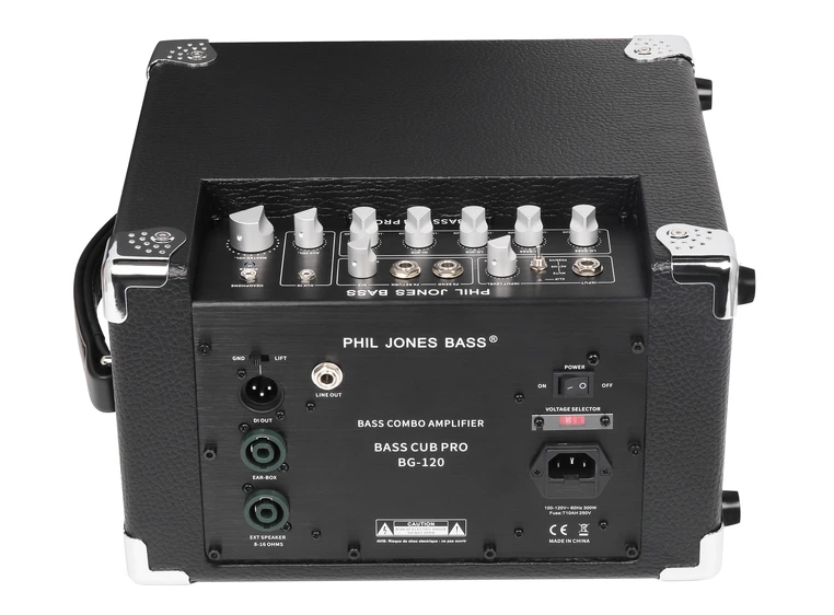 Phil Jones Bass BG-120 Bass Cub Pro Bass Combo, 120 Watt - Sort 