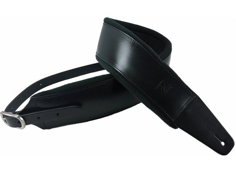 Profile FPB01 Guitar Strap Black Pro Italian Leather