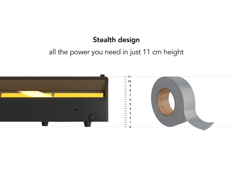 Prolights ECLCYC100 Cyclorama 330W RGB+WW, 80°x40° 