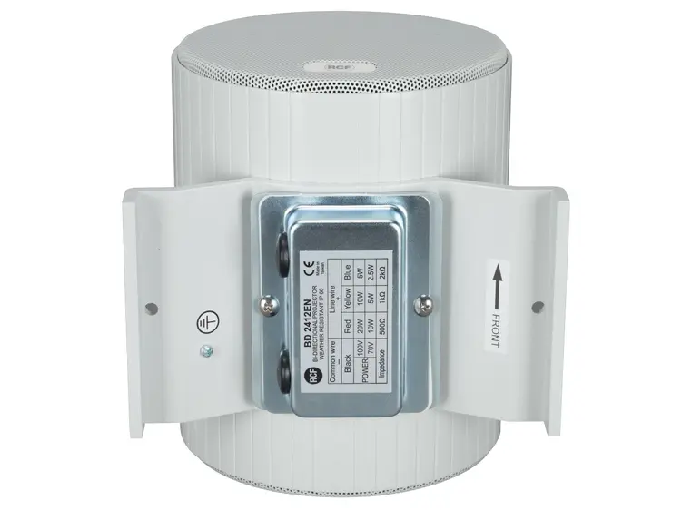 RCF BD 2412EN Bidireksjonal lydprojektor Aluminium, IP 55, 12W, 70-100V 