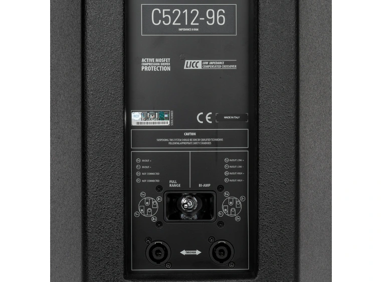 RCF C 5212-96 2-veis høyttalersystem 12" - 2" - 90x60 - 500W 