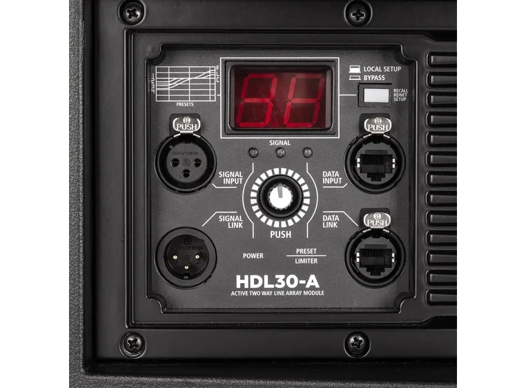 RCF HDL 30-A HDL 30 Line Array 2x10in + 1x4in,RDNet 