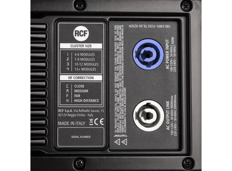 RCF HDL 30-A HDL 30 Line Array 2x10in + 1x4in,RDNet 