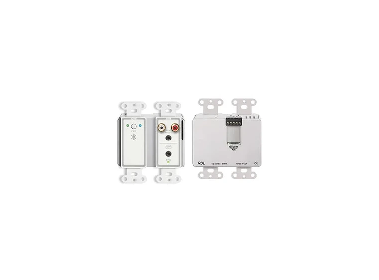 RDL Dante Veggpanel 2xRCA/Minijack 