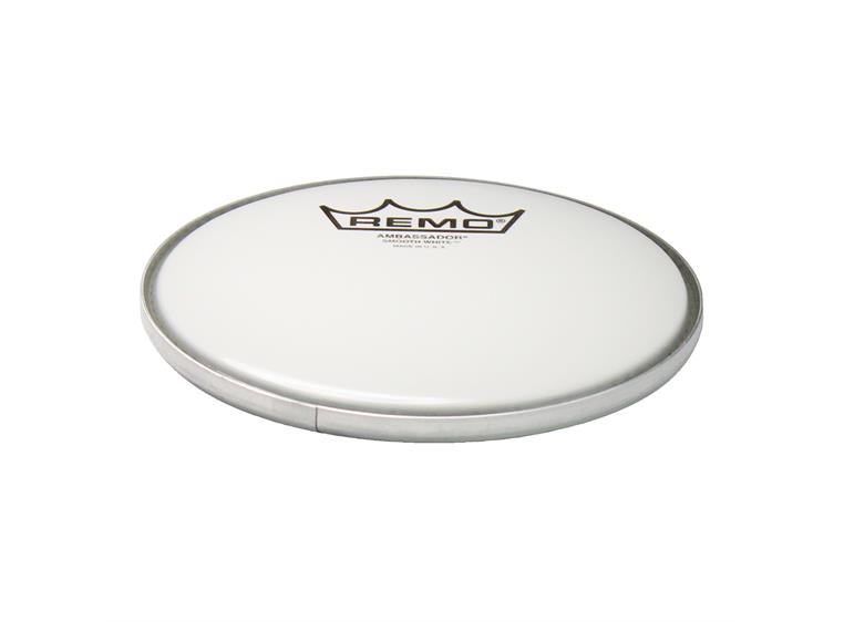 Remo BA-0206-TM- R-Series Smooth White Tamborim Drumhead, 6"
