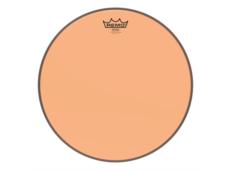 Remo BE-0316-CT-OG Emperor Colortone Orange Drumhead, 16"