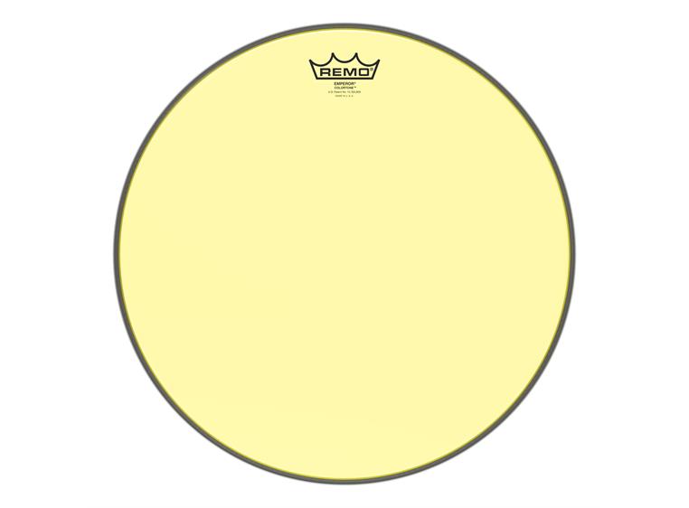 Remo BE-0316-CT-YE Emperor Colortone Yellow Drumhead, 16"