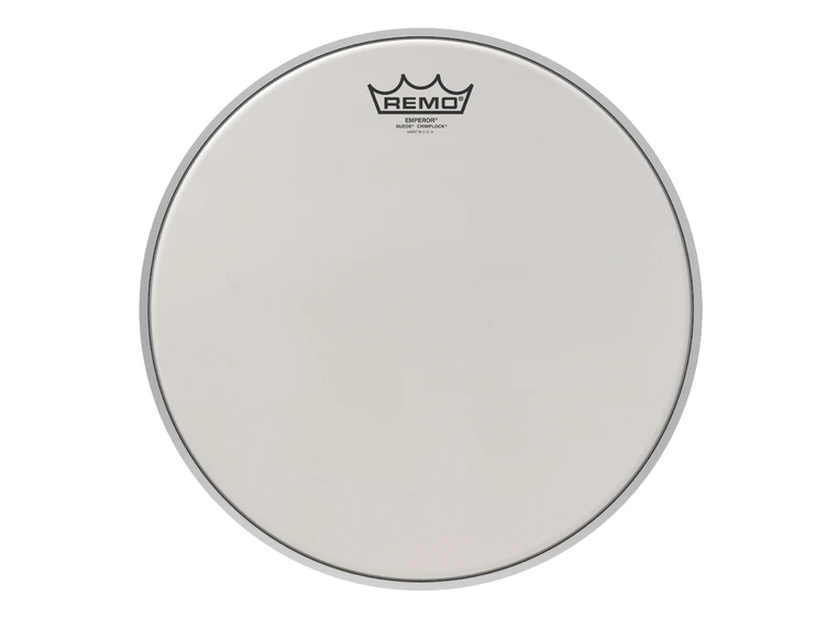 Remo BE-0813-MP- Emperor Suede Crimplock Tenor Drumhead, 13" 