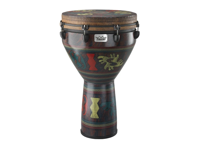 Remo DJ-0016-24- Mondo Djembe Drum Adinkra, 16" 