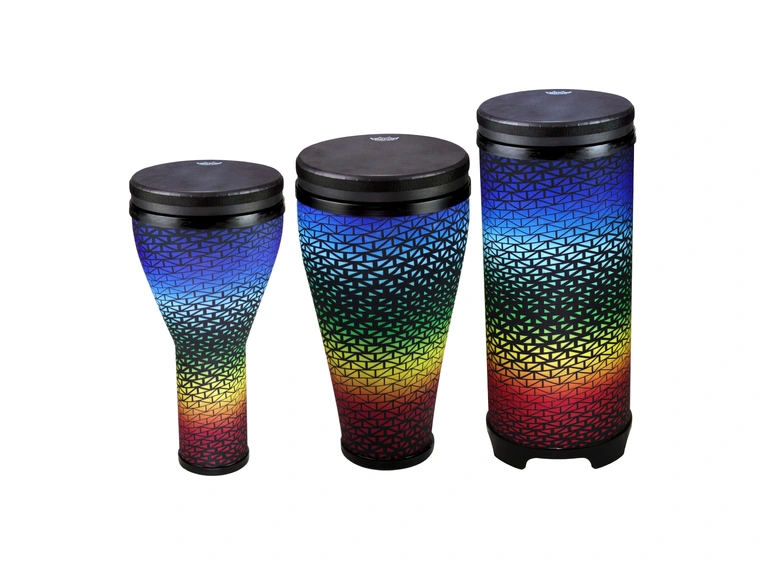 Remo DP-2510-AA-67 Festival Drum Combo Pack, Holi Blue 