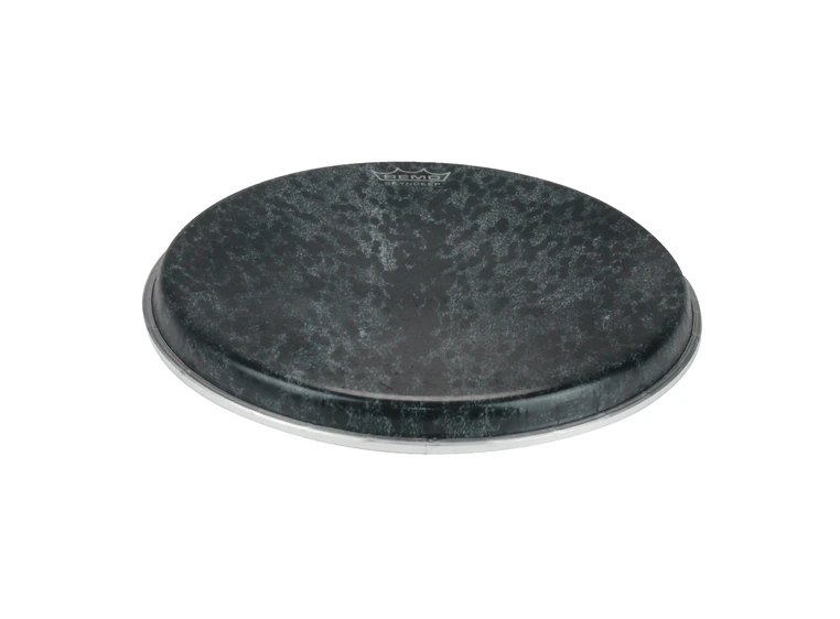 Remo EN-0012-DJ- Dx-Series Skyndeep Djembeskinn Black Goatskin Graphic, 12" 