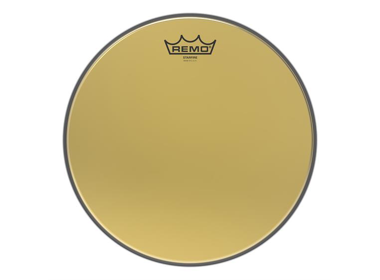 Remo GD-0012-00- Ambassador Starfire Drumhead - Gold, 12"